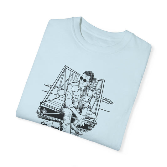 Ken Domash Self Portrait Art Shirt - Unisex Garment-Dyed T-shirt
