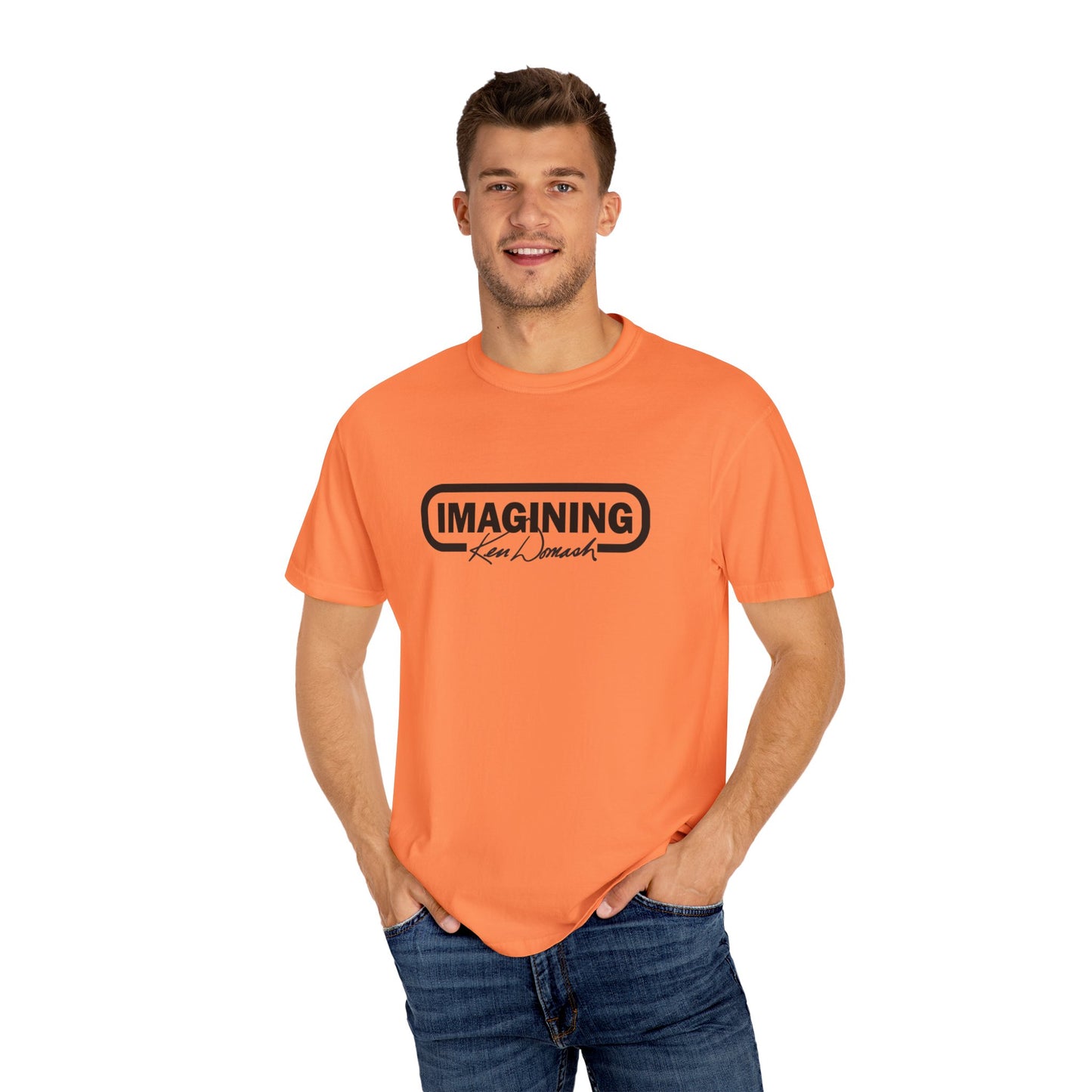 "Imagining" Unisex Garment-Dyed T-shirt