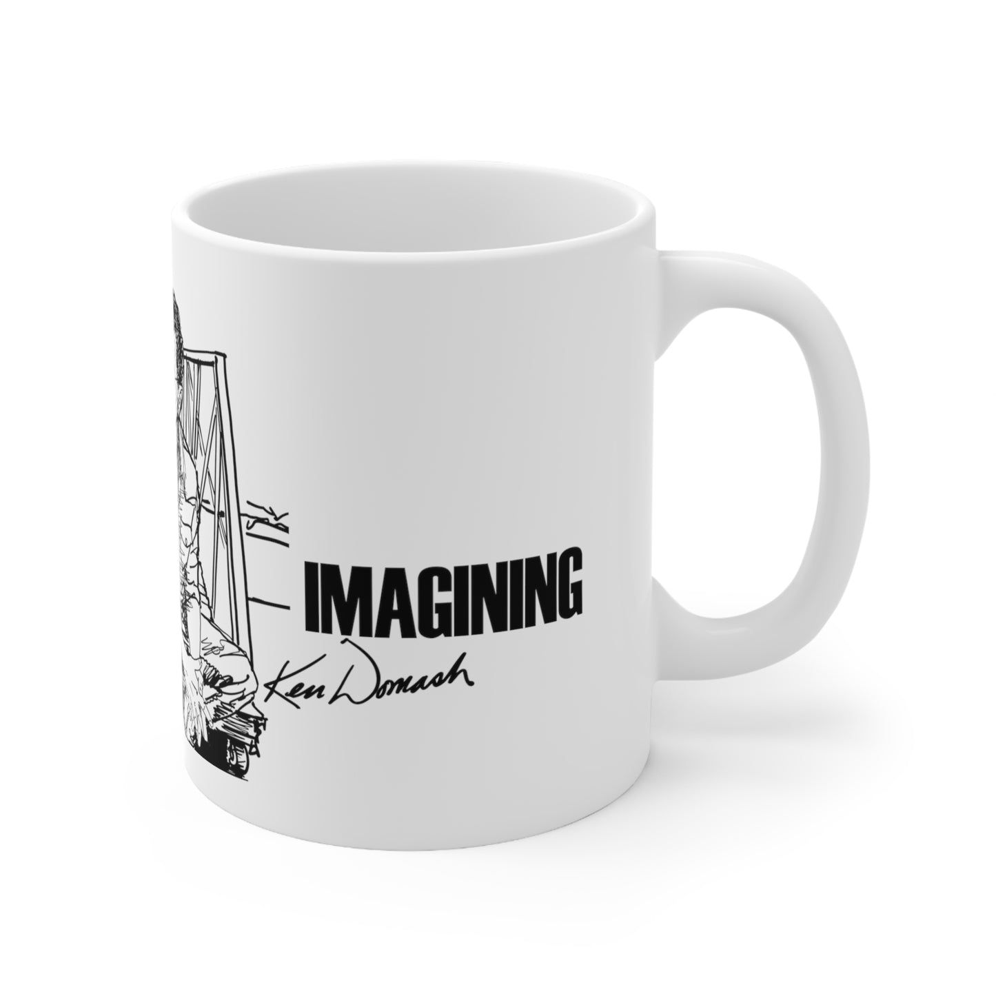 "Imagining" Ceramic Mug 11oz